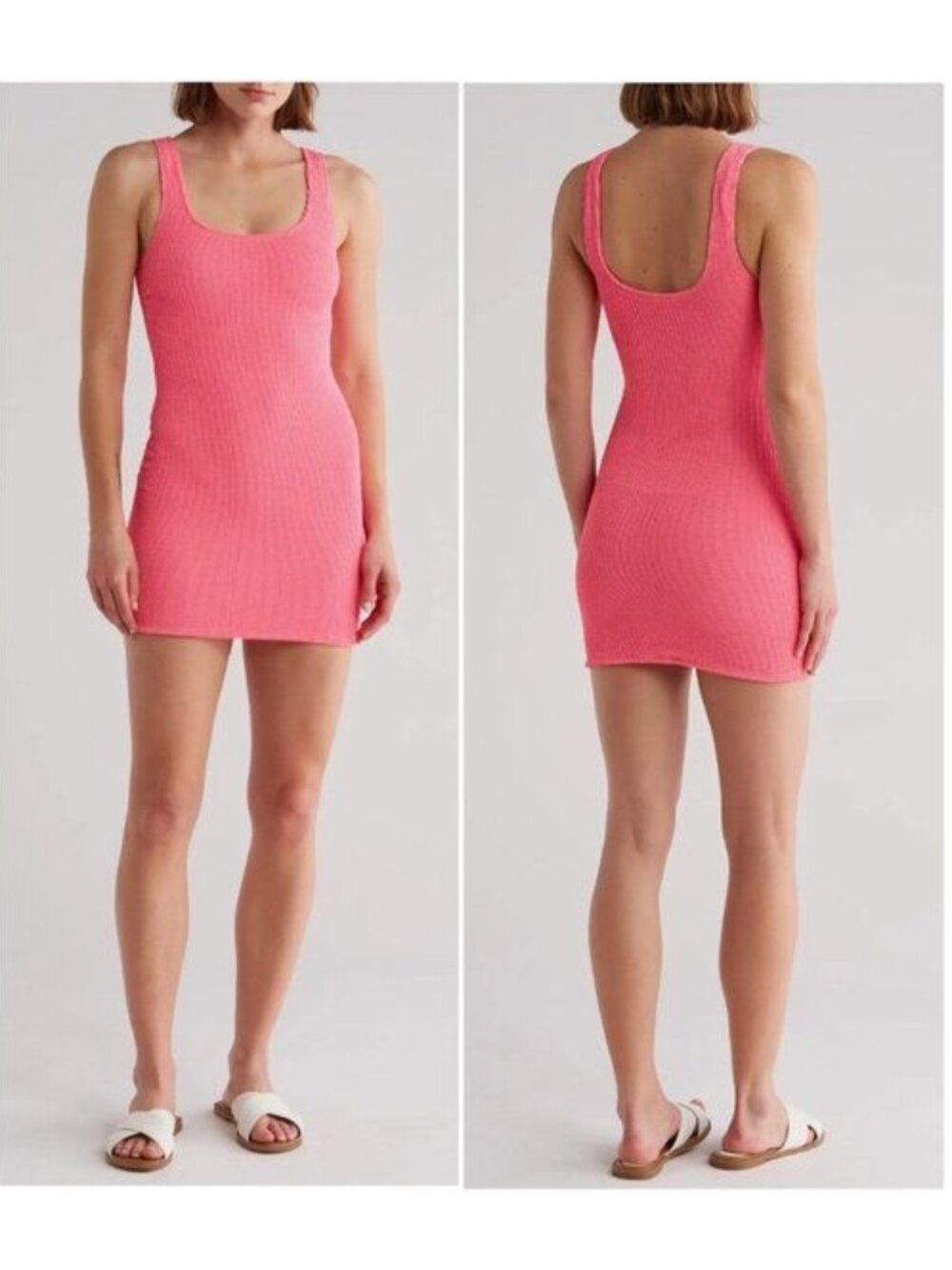 Good American Always Fits Cover-Up Minidress - XS